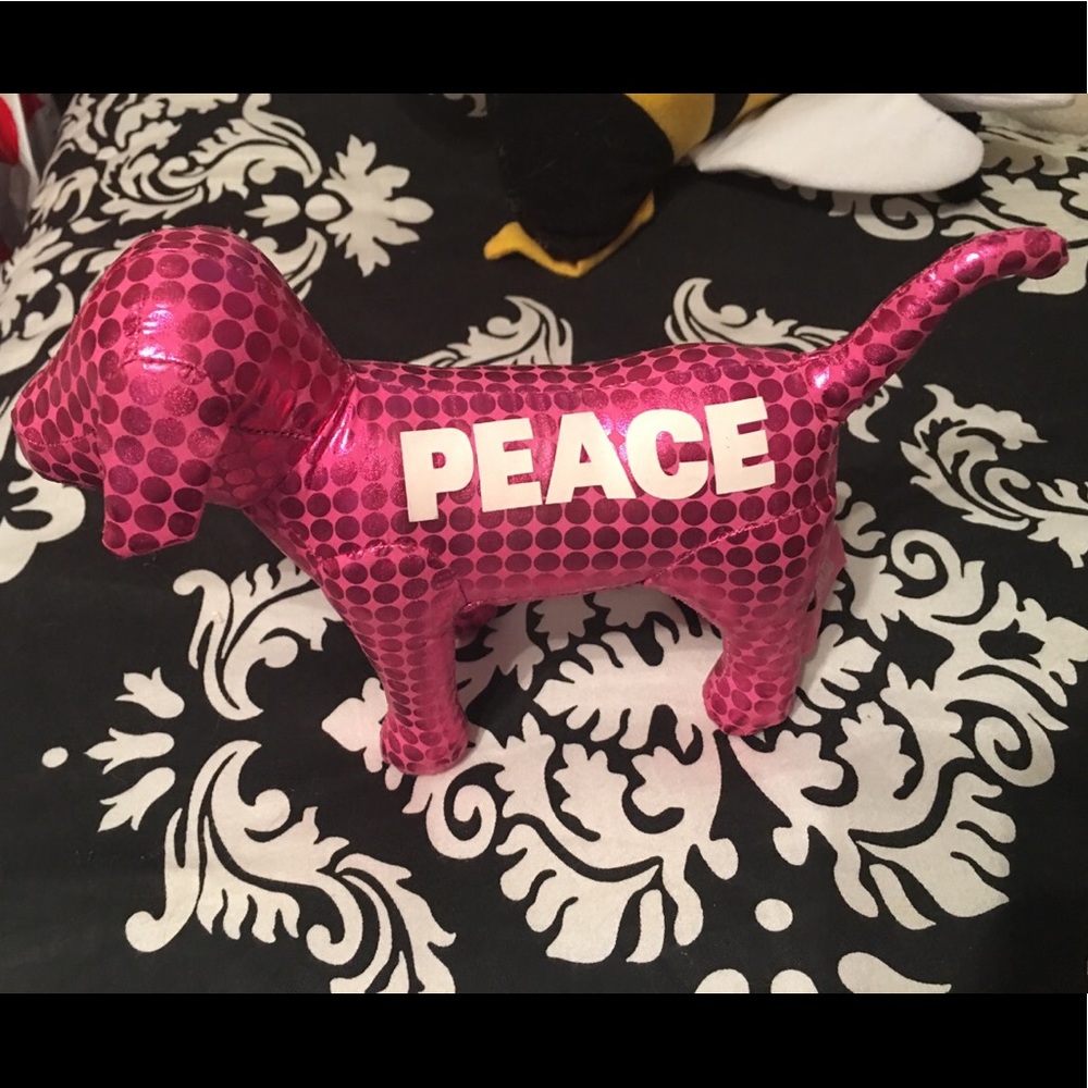 Victoria Secret Pink Stuffed Dog